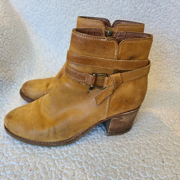 Sperry - Logo - Top-Sider tan leather ankle boots - Picture 8 of 13